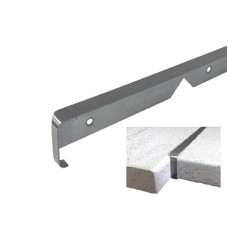 Планка соединительная угловая,европодгиб(левая) Уз-40з-R6/180-Л(218)