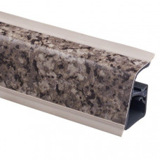 Плинтус 118 Апатит 4,2м (фурнитура 98138,98624 серый )