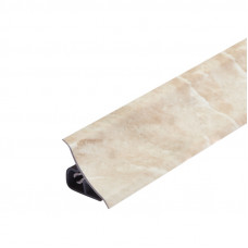 Плинтус 120 Мрамор бежевый светлый MTK120-1222 (фурн.595)