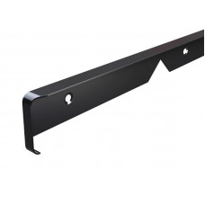 Планка соединительная угловая, европодгиб ЧЕРНАЯ (лев.) Уз-40-R6/180-Л-ч(218ч)