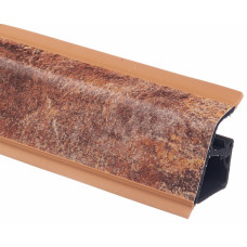 Плинтус 118 Балканский сланец рыжий 186U (Слотекс 2332), 4,2м (фурнитура 94127)