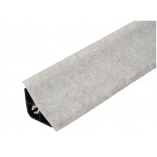 Плинтус Дженерикс Семолина серая 2712L, 3м/1шт.