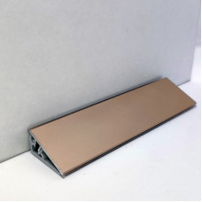 Плинтус Premium Line Золото матовое 679W, 11*25*4200мм, алюминий