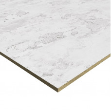 Пристенная панель 4100*600*10 Алебастр Павловский серебристый F.412.Pt (2кт)