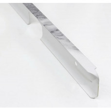 Планка д\столешниц 38мм, угловая 327 Гранит белый (3027)