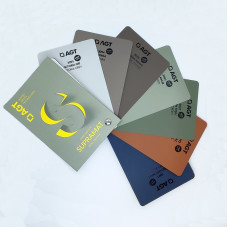 Образцы цветов матовой пленки АГТ Supramat (27цветов)Новинки2025