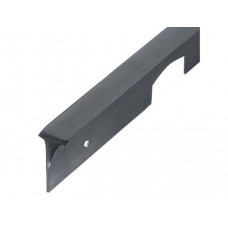 Планка соединительная угловая, европодгиб ЧЕРНАЯ (лев.) Уз-40-R6/180-Л-ч(218ч)
